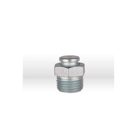 Alemite Grease Fitting, Standard Button Head Fitting Size: 1/2in. PTF ALMA1190